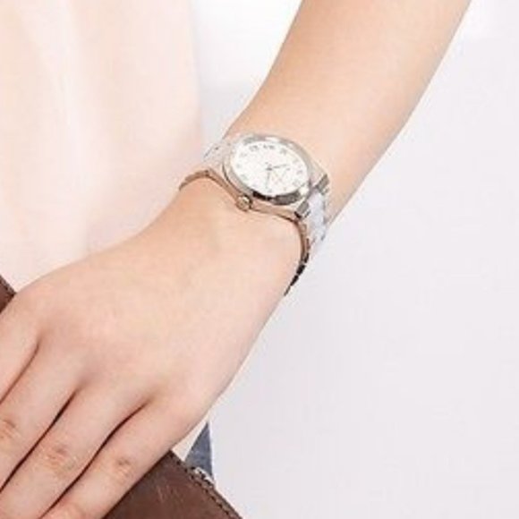 NEW Michael Kors Channing MK6150 2-Tone Watch